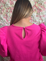 Glam Top Pink